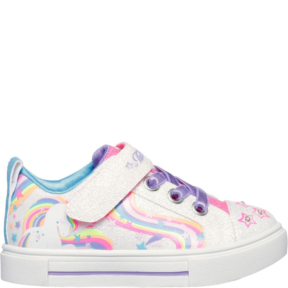 Skechers Twinkle Sparks Whimsical Shimmer Trainer