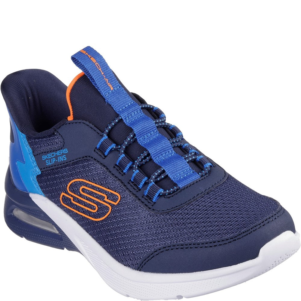 Skechers Microspec Max Brisk-Stripe Trainer