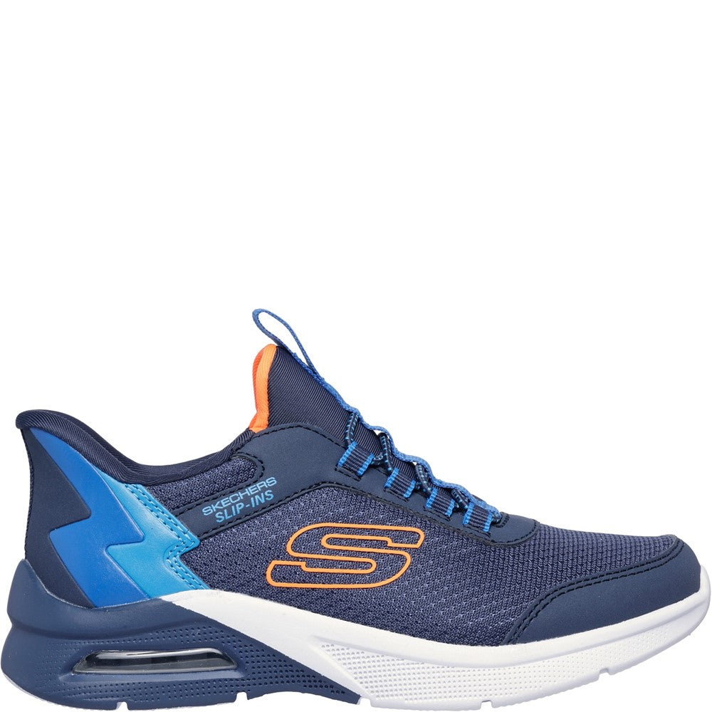 Skechers Microspec Max Brisk-Stripe Trainer