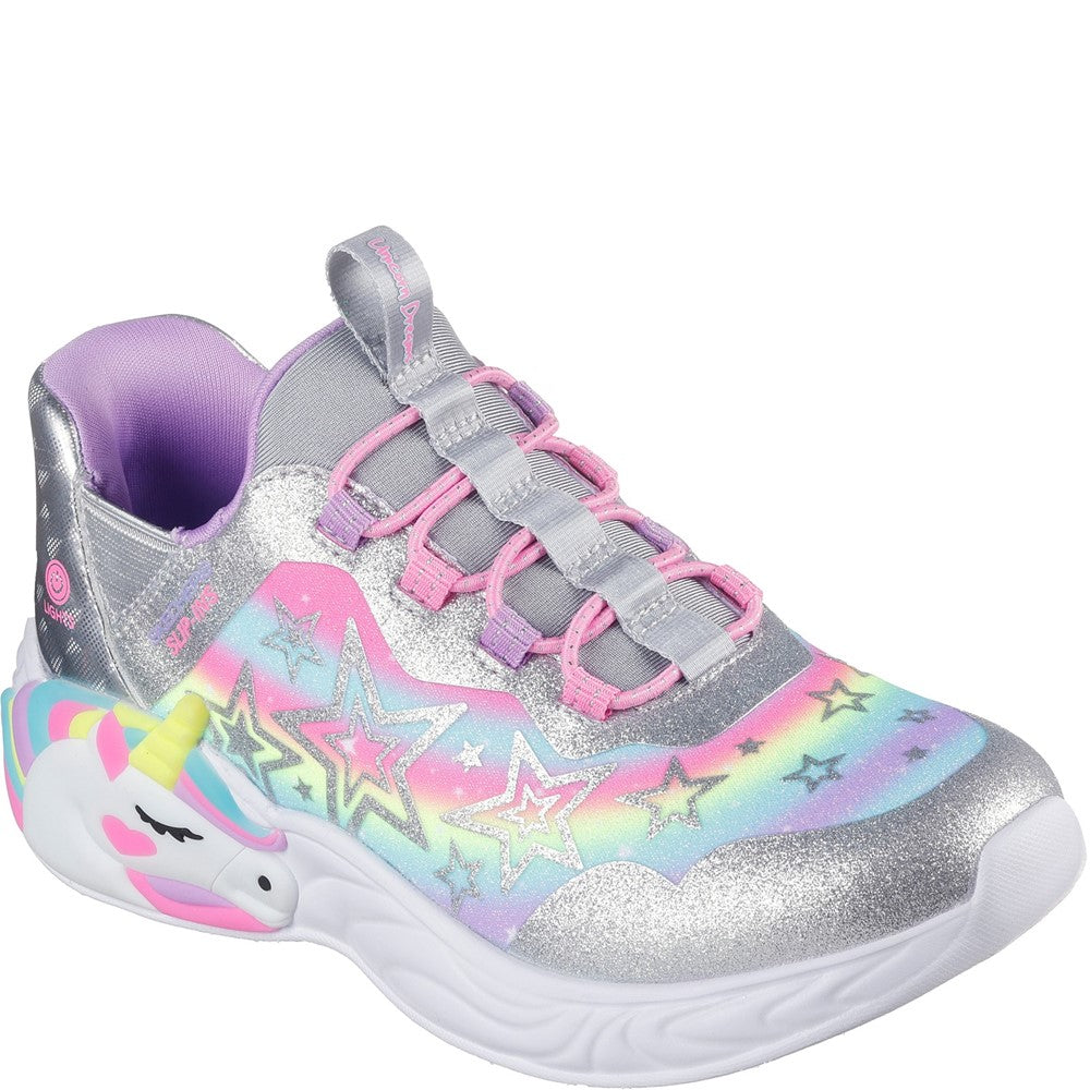 Skechers Unicorn Dreams Starry Lite Trainer