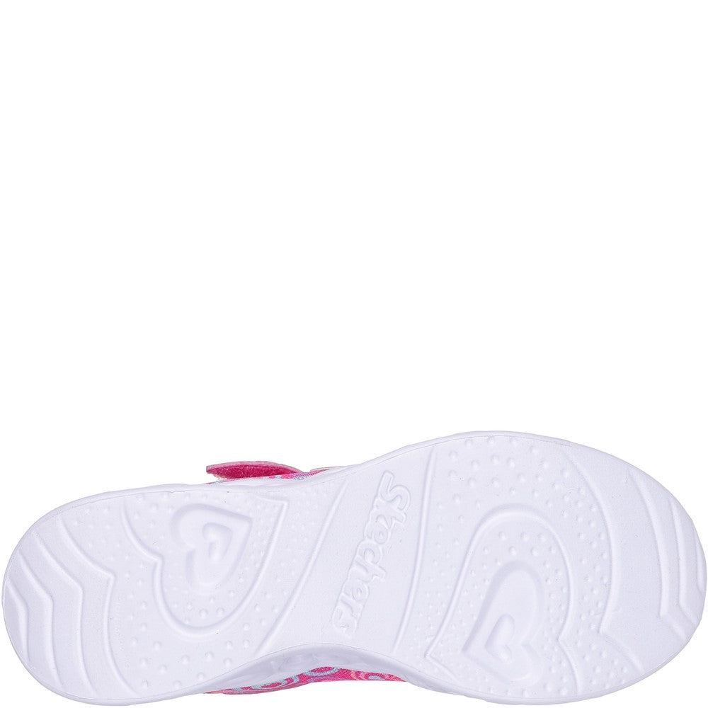 Skechers Heart Lights Boogie Love Trainers