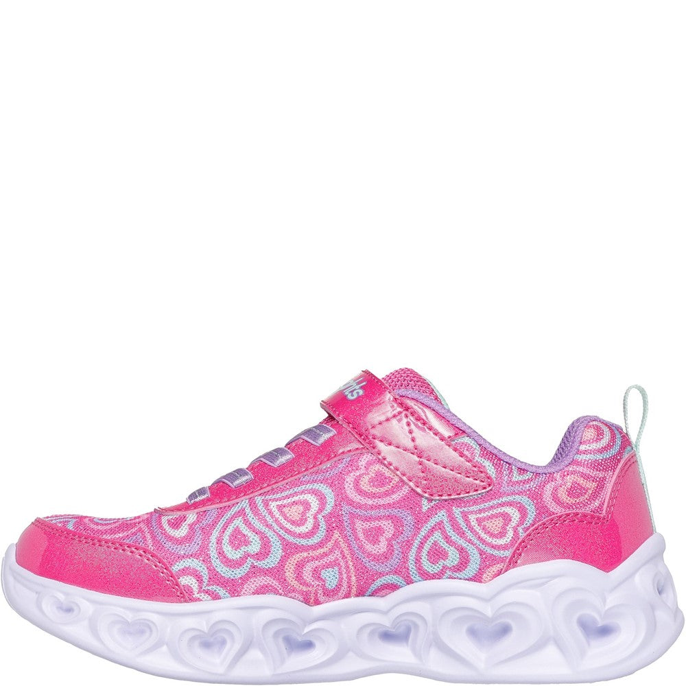 Skechers Heart Lights Boogie Love Trainers