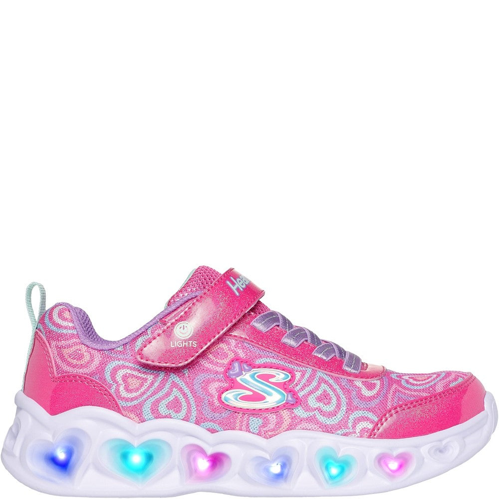 Skechers Heart Lights Boogie Love Trainers