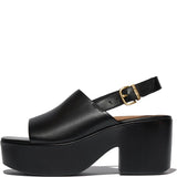 Fitflop Platfforms Heeled Backstrap Sandal