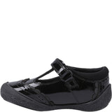 Hush Puppies Rae T-Bar Patent Infant School Shoes