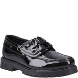 Hush Puppies Lucy Patent Junior School Shoes