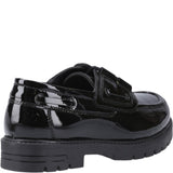 Hush Puppies Lucy Patent Junior School Shoes