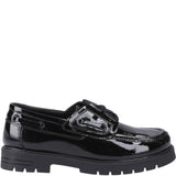 Hush Puppies Lucy Patent Junior School Shoes