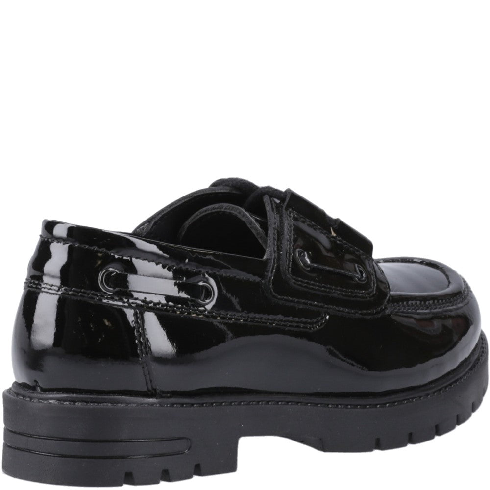 Hush Puppies Lucy Patent Senior School Shoes