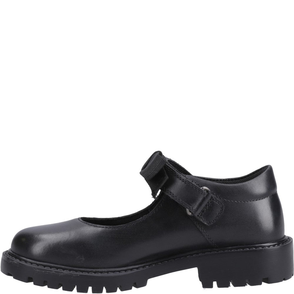Hush Puppies Astrid Bow Junior School Shoes
