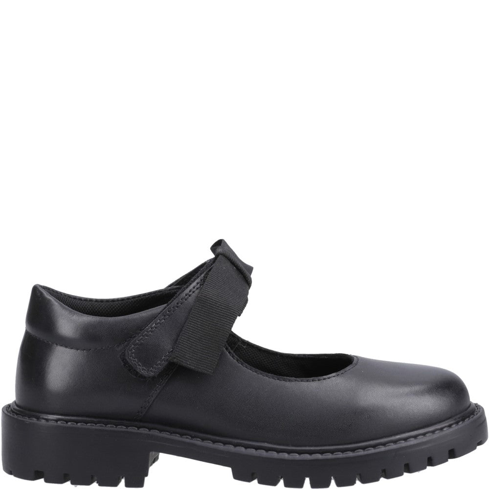 Hush Puppies Astrid Bow Junior School Shoes