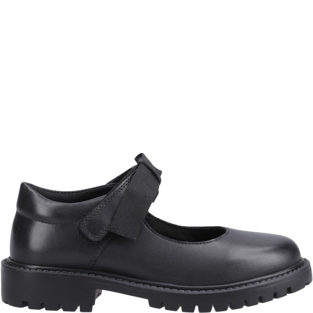 Hush Puppies Astrid Bow Senior School Shoes