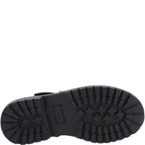 Hush Puppies Astrid Bow Patent Junior School Shoes