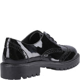 Hush Puppies Athena Patent Junior School Shoes
