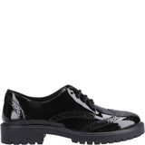 Hush Puppies Athena Patent Junior School Shoes