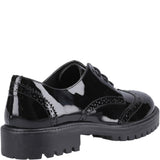 Hush Puppies Athena Patent Senior School Shoes
