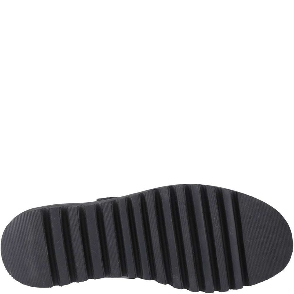 Hush Puppies Florrie T-Bar Patent Senior School Shoes