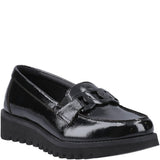 Hush Puppies Francis Loafer Patent Senior School Shoes