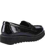 Hush Puppies Francis Loafer Patent XL Senior School Shoes