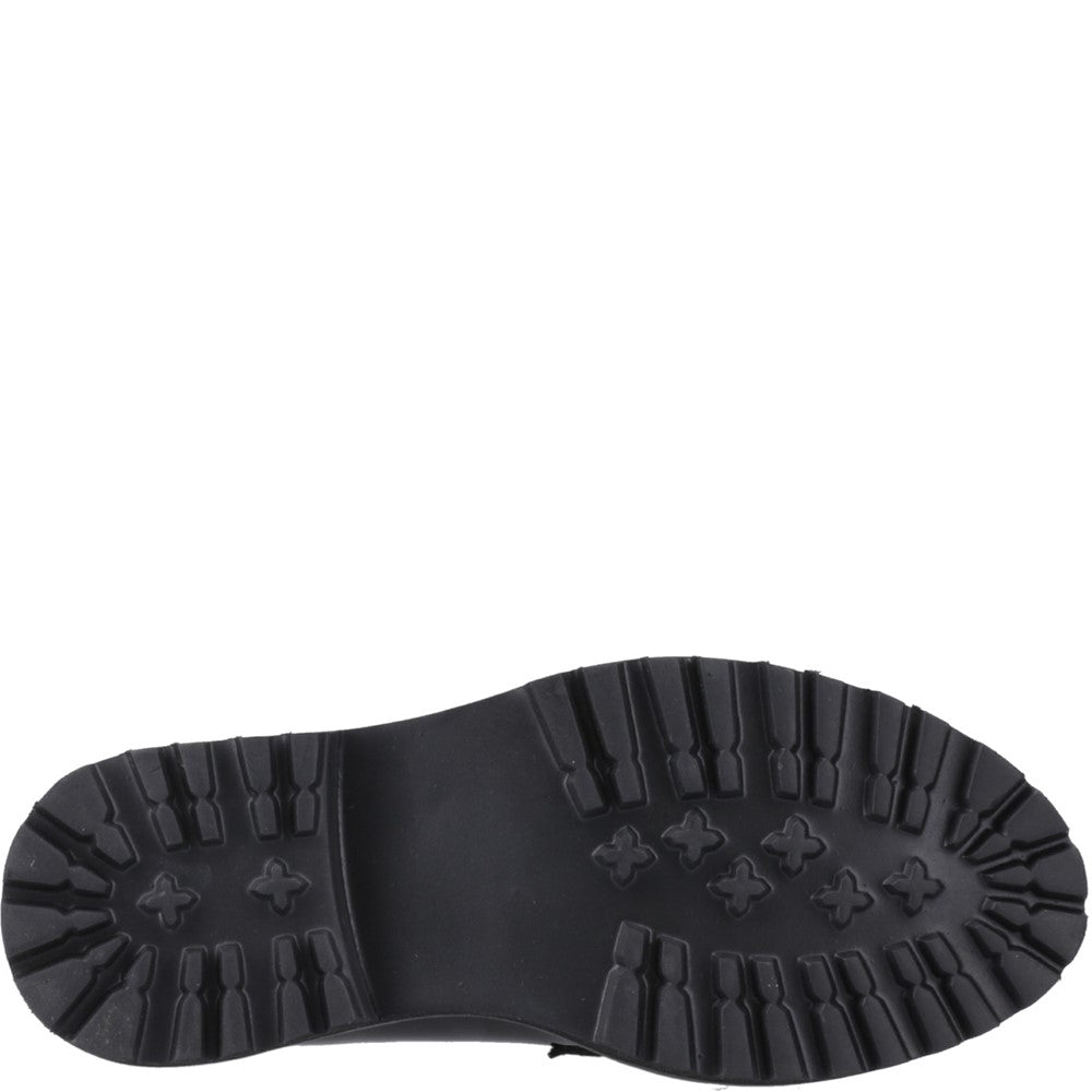 Hush Puppies Grazia Loafer Patent Junior School Shoes