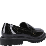Hush Puppies Grazia Loafer Patent Senior School Shoes