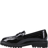 Hush Puppies Grazia Loafer Patent Senior School Shoes