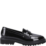 Hush Puppies Grazia Loafer Patent Senior School Shoes