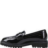 Hush Puppies Grazia Loafer Patent XL Senior School Shoes