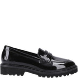Hush Puppies Grazia Loafer Patent XL Senior School Shoes