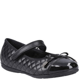 Hush Puppies Lottie Quilt Ballerina Senior School Shoes