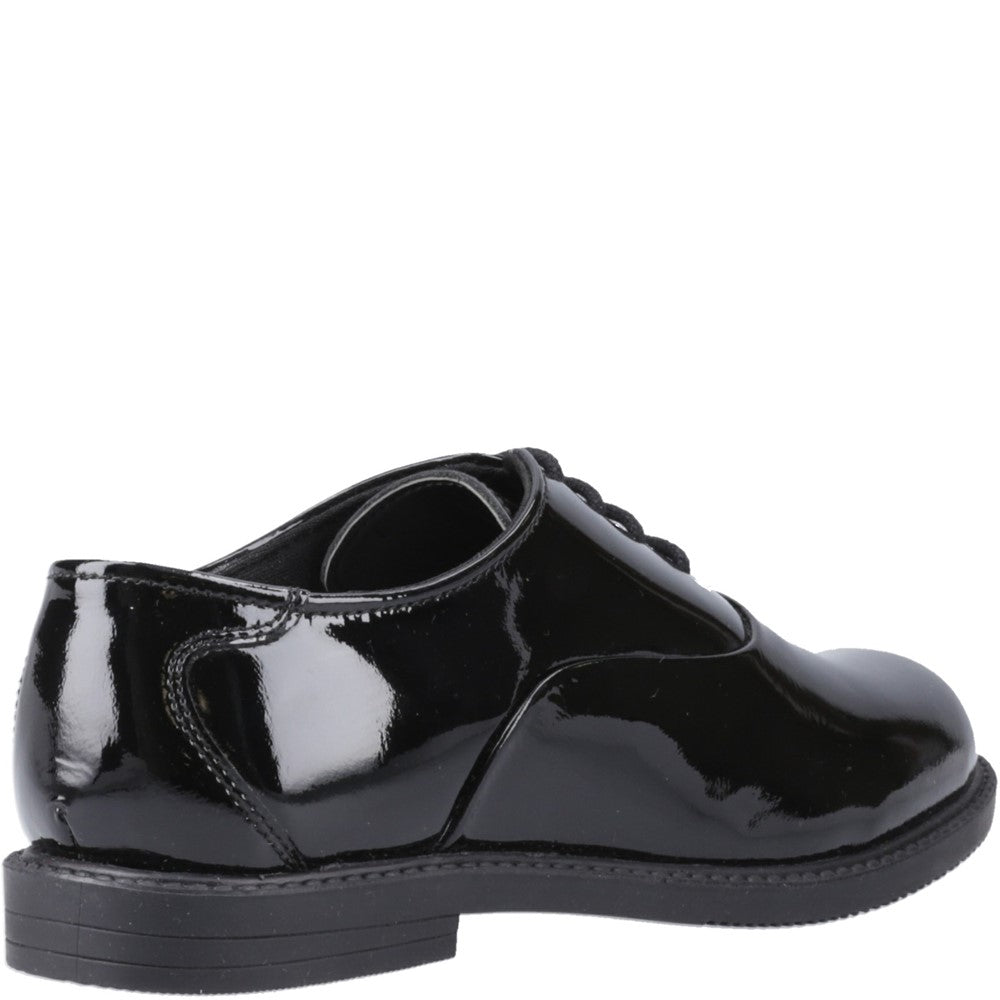 Hush Puppies Nellie Patent Junior School Shoes