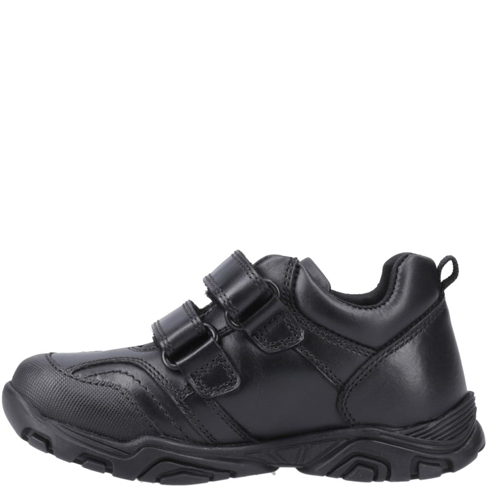 Hush Puppies Leroy Touch Fastening Infant School Shoes