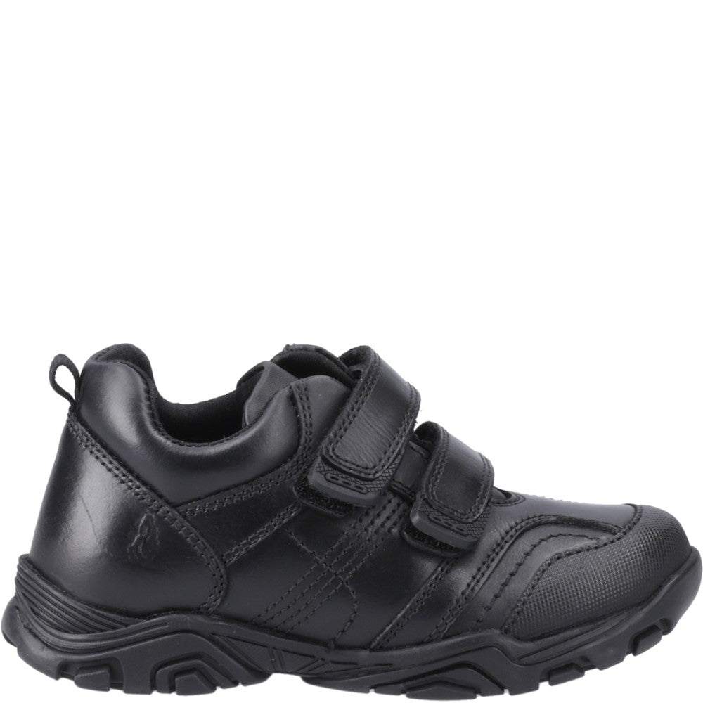 Hush Puppies Leroy Touch Fastening Infant School Shoes
