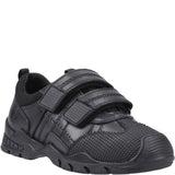 Hush Puppies Tristen Touch Fastening Junior School Shoes