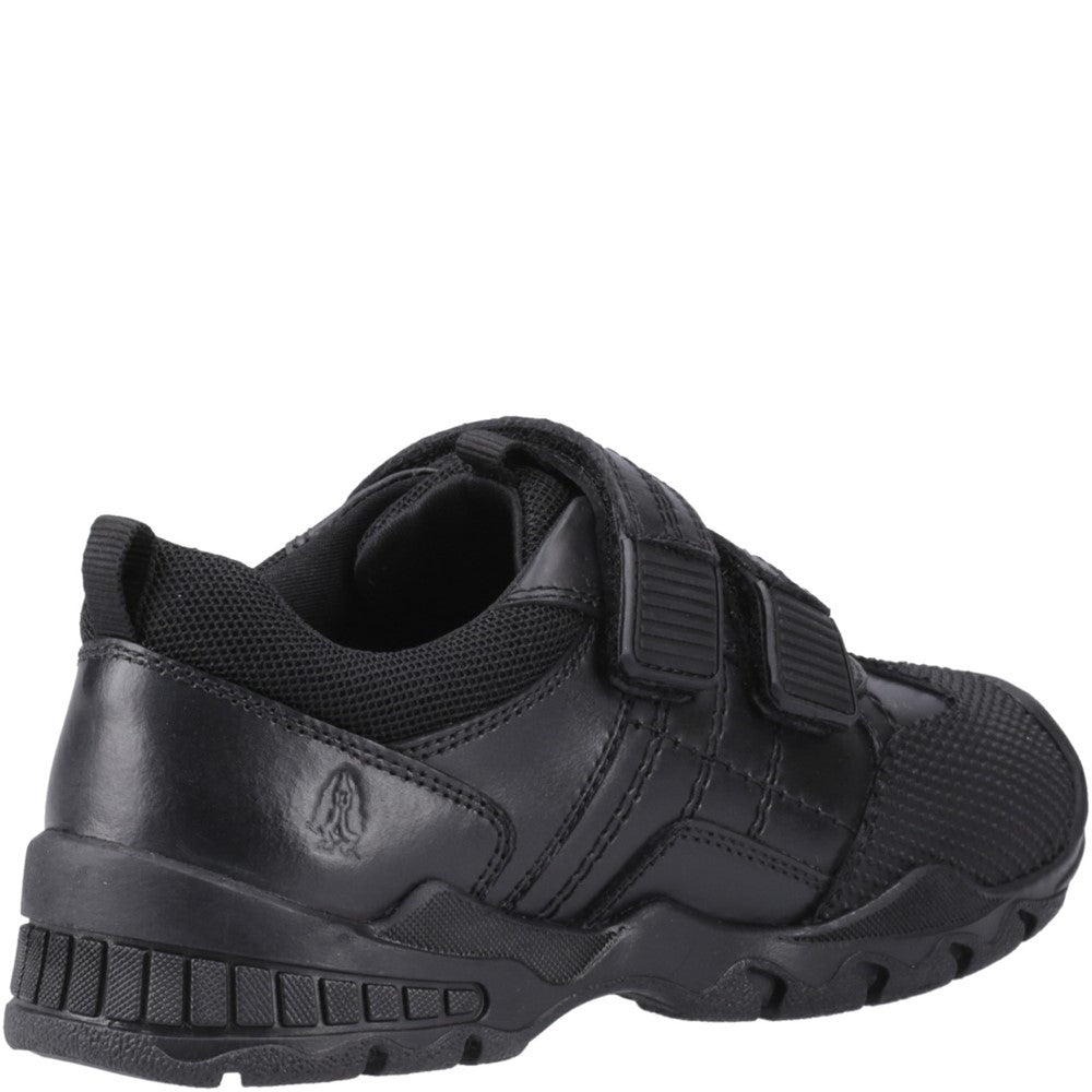 Hush Puppies Tristen Touch Fastening Junior School Shoes