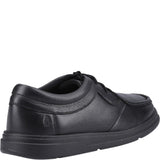 Hush Puppies Ronan Mocc Toe XL Senior School Shoes