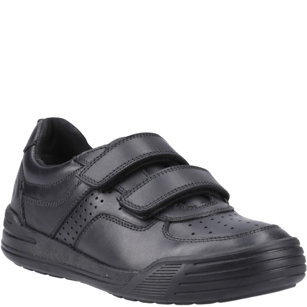 Hush Puppies Sully Touch Fastening Junior School Shoes