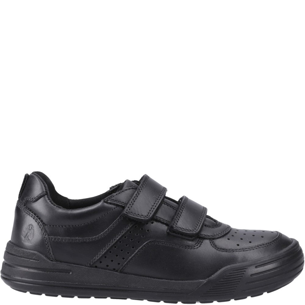 Hush Puppies Sully Touch Fastening Junior School Shoes