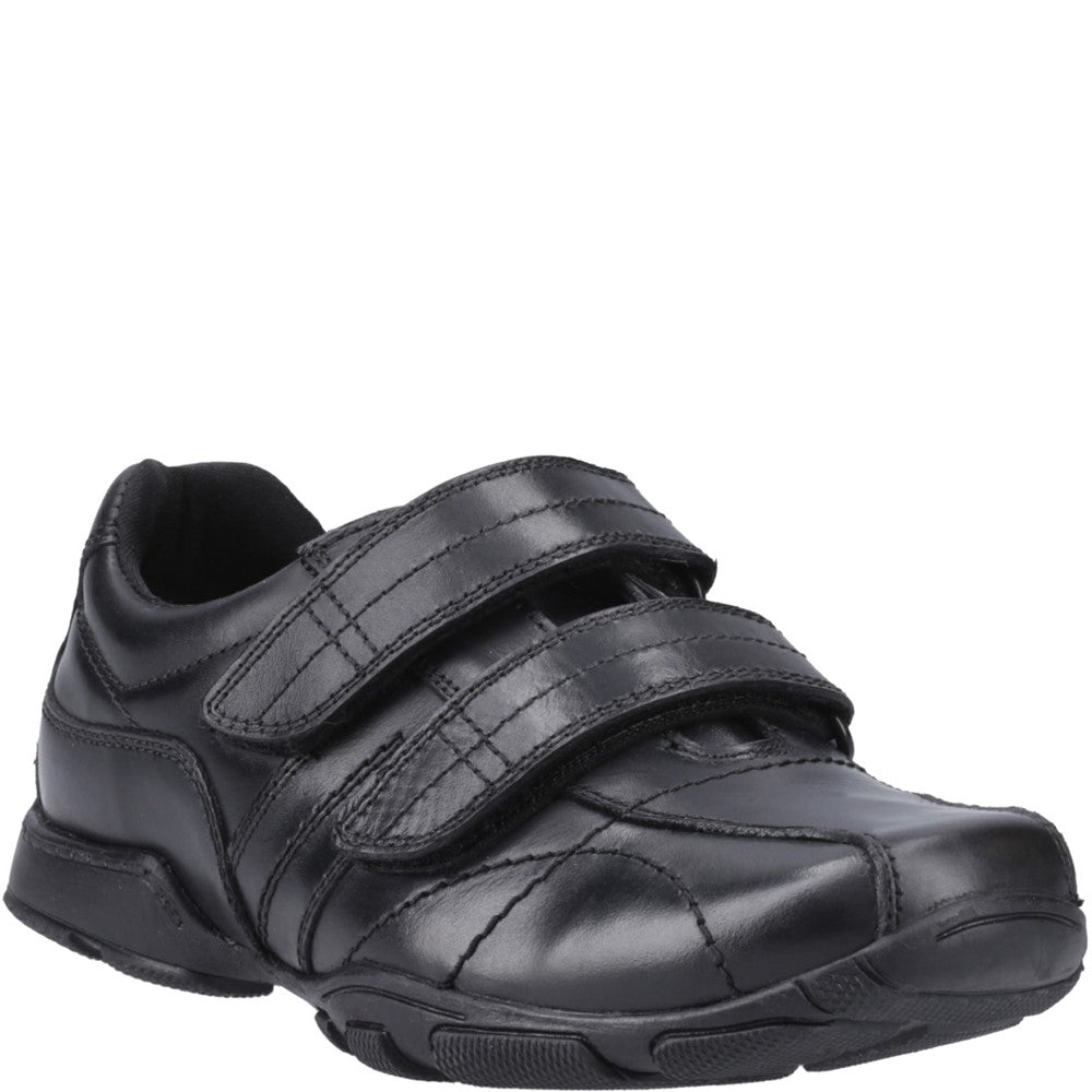 Hush Puppies Vance Touch Fastening Junior School Shoes