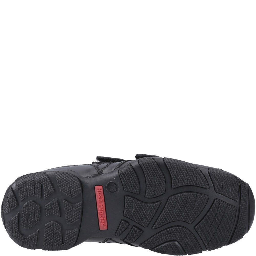 Hush Puppies Vance Touch Fastening Junior School Shoes