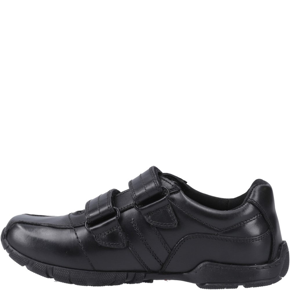 Hush Puppies Vance Touch Fastening Junior School Shoes