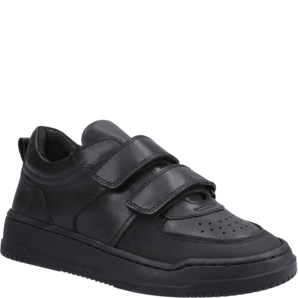 Hush Puppies Daxton Touch Fastening Junior School Shoes