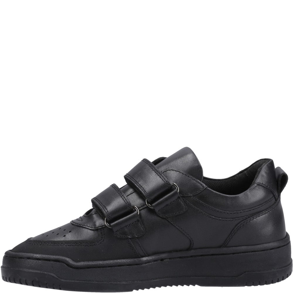Hush Puppies Daxton Touch Fastening Junior School Shoes