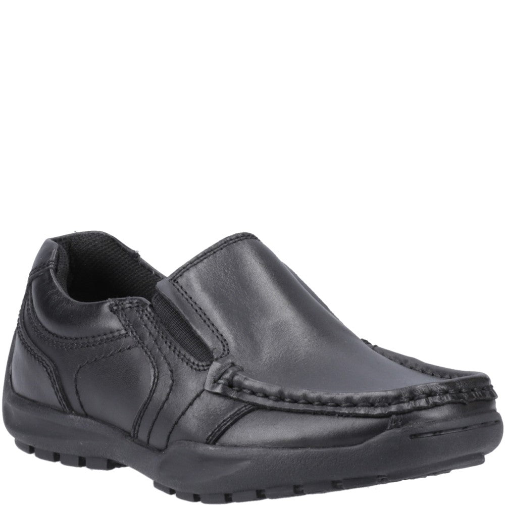 Hush Puppies Morgan Slip On Junior School Shoes