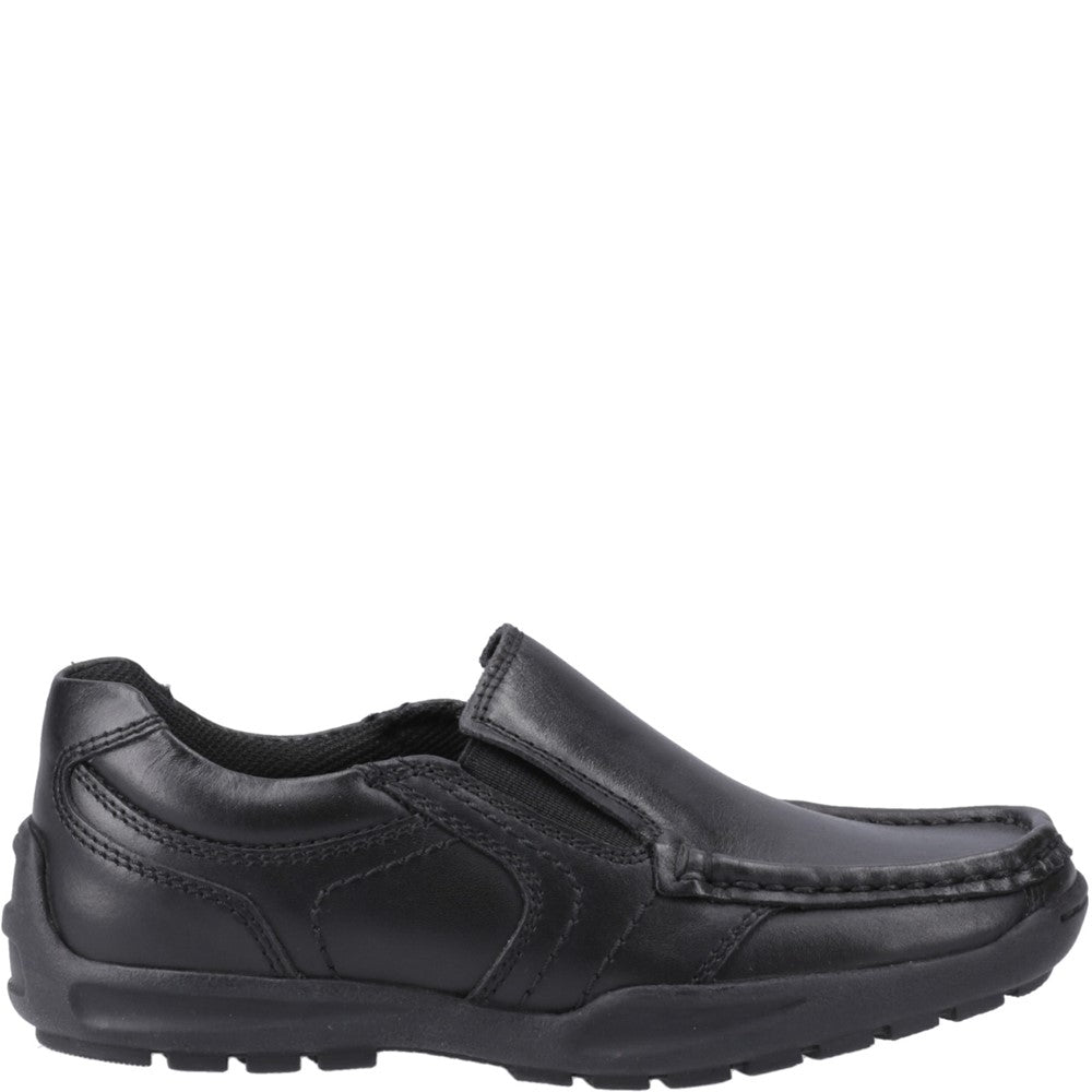 Hush Puppies Morgan Slip On Junior School Shoes