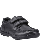 Hush Puppies Maddox Touch Fastening Junior School Shoes