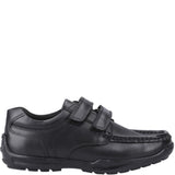 Hush Puppies Maddox Touch Fastening Junior School Shoes