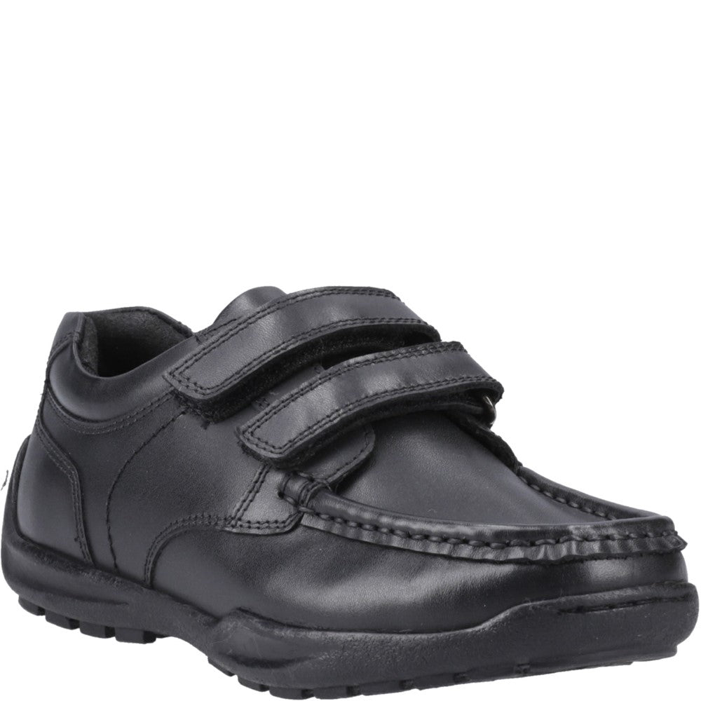 Hush Puppies Maddox Touch Fastening Senior School Shoes