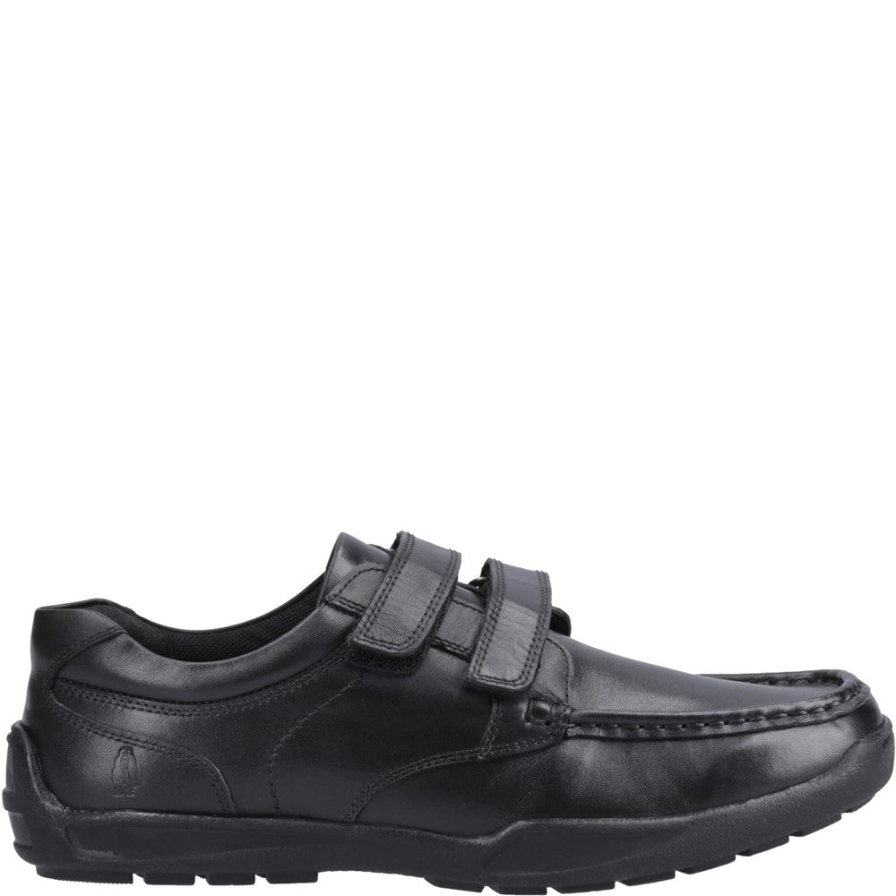 Hush Puppies Maddox Touch Fastening XL Senior School Shoes