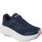 Navy synthetic pink trim